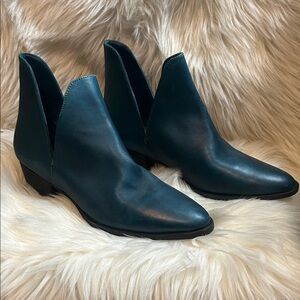 Free People  Teal Ankle Boots NWT